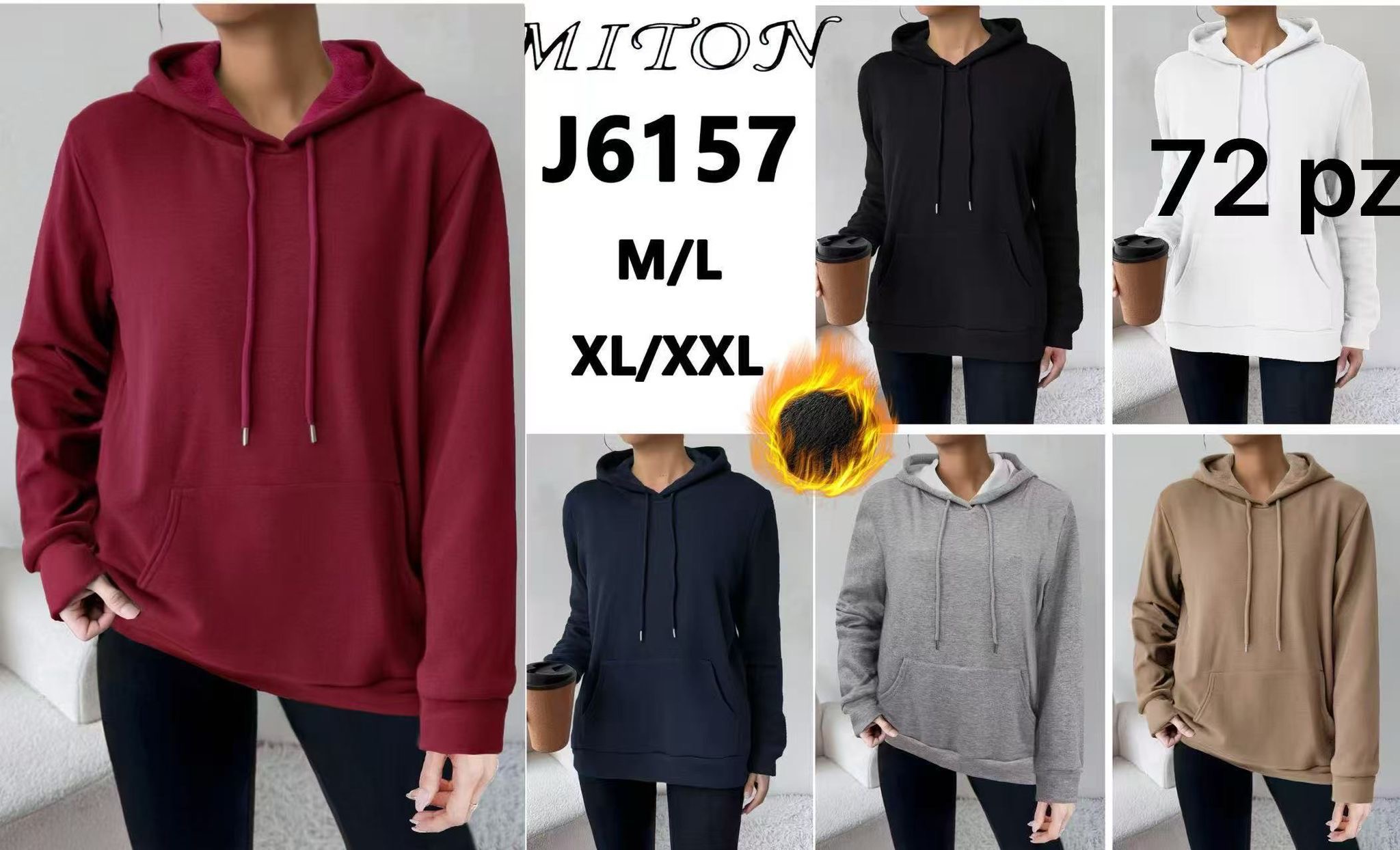 Sudadera capucha